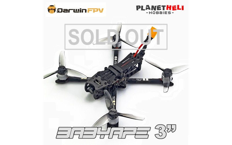 DarwinFPV Baby Ape / BabyApe FPV Drone  3 Inch 3s FPV Race Drone